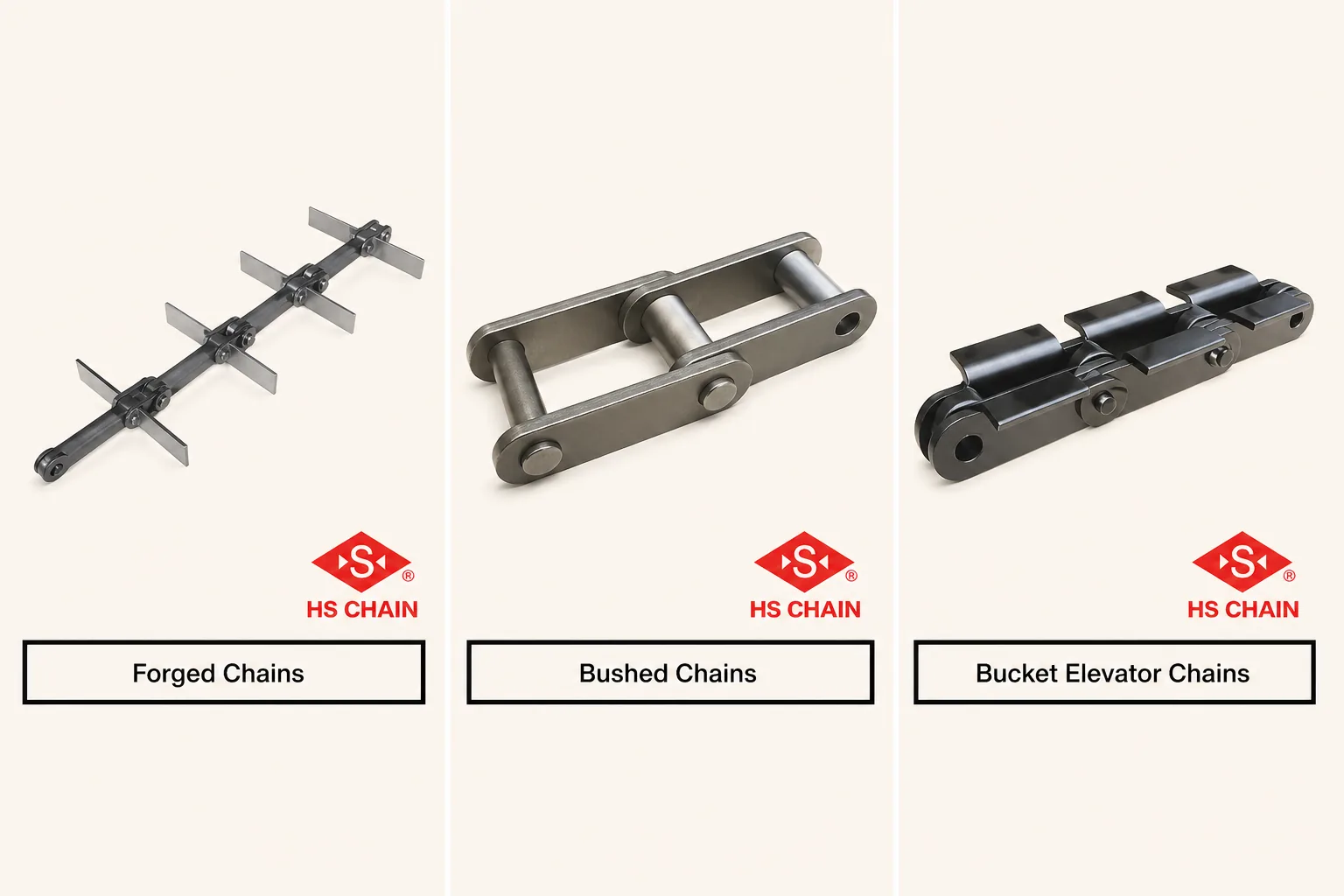Bucket Elevator Chains ? Conveyor Chain with Attachment ? Feed Taking Machine Chains — HS Chain cement